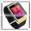 G3 1.63" MTK6260 Single Core 360MHz 128MB and 64MB Cheap Smart Watch Bluetooth Phone Golden
