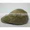 Metal buckle adjusted Corduroy Newsboy Beret Hat