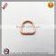 Metal Factory Round Ring, Rose Gold Metal Ring, Cheap Metal Ring