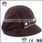 personalized plain 100% wool winter hat wool