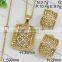 Hot Deisgns Wholesale Jewelry From Dubai Gold Plated Jewelry Set