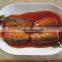 155g canned mackerel in hot tomato sauce