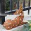 plush unstuffed animal scarface deer decoy