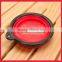 Cheap foldable eco-friendly silicone pet bowl
