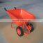 Children's wheel barrow Plastic tray wheelbarrow for for kids' outdoor playing WB0201