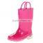 Kids Light-Up Solid Rain Boot