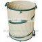 Pop up waste leaf garden bag Tool Bucket UV resistant easily collapsible both indoors and outdoors