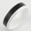 Antiallergic Black Zirconia Ceramic Jewelry Ring For Gift , ODM / OEM