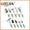 Professional Cheap 5pcs Metal Garden Tool Set With Soft Plasti Handle
