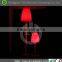 Waterproof wedding RGB led square table for wedding