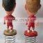 3d soccer player action figure/OEM plastic action figures plastic toy football player