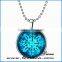 New European Fashion Luminous Christmas Jewelry Snowflake Necklace