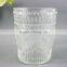 carving glass candle holder / glasswar
