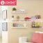 home decor wood floating shelf whit colorful margin multifunction display wall shelf wholesale