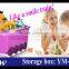 emc 3607 hot wheeled kid toy box plastic storage box with lid
