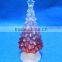 New Product Color Changing Acrylic Led Flat Flashing Led Christmas Tree