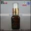 15 ml amber glass bottle lotion pump essential oil fragrance perfume 15 ml amber glass bottle screen printing cosmetic packaging