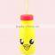 450ml Colorful Plastic Carton Cup With Lid