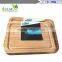 Manufacturers selling new bamboo cutting board with launder environmental anvil dishes in the kitchen