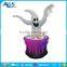 EN71 approved pvc inflatable palm tree ice bucket inflatable cooler