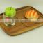Cheap natural color food serving storage wooden tray