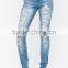 OEM service nice design damaged jeans wholesale price china