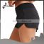 Woven fabric Custom compression shorts yoga spperal for female gym wear
