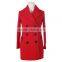 Maxnegio Europe Style Lady New Fashion Elegant Woolen Coat Women Fashion Thick Coat