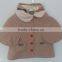 Baby Girl Wool Batwing Coat for Winter