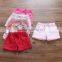 New casual shorts children hot pants summer baby cotton pants with bellow pockets