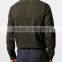 Khaki Long Sleeve cotton shirt with double chest pocket