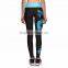 2017 High Quality Custom Made Women Blank Fitness Sublimation Yoga Leggings For Women