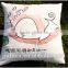 High quality Hot Sale beautiful printed kids cushion