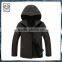 Black softshell jacket army green hooded business jacket