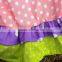 2015 new easter chevron pant set outfits with matching necklace and headband