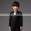 Korea Style Children Clothes Set For Wedding Black Suit For Ring Bearer Boys Clothing B-NB-CS905-18