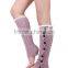 2014  wholesale hot sale open knit lace trim knitted leg warmer