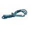 Blue Snakeskin Pattern Flat PU Leather Cord