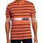 Custom OEM Cotton long line t shirt men