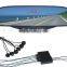 CAR rearview mirror LED display parking sensor