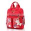 2017 wholesale fabric print mommy shoulder backpack