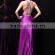 Elegant Celebrity Style Party Sheath / Column Straps Sweep / Brush Train prom dress evening dress P038