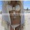 Women's Swimwear Halter Cups Crochet Knitted Bikini Set