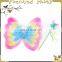 wholesale Adorable girl colorful butterfly wing