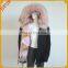 Jsfur Wholesale Women Winter Fur Clothes Black Parka