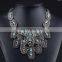 Fashion color small floral necklace accessories Popular Thin Clavicle Chain Necklace Pendant exaggerated Necklace