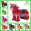 HI CE funny electric ride on horse for children,zoo animal scooter with high quality for mall