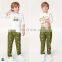 T-BP005 Cute Boys Autumn Printed Elegant High Waist Pants
