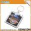 Promotion Custom Souvenir Blank Plastic Photo Insert Keychain