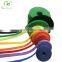 Factory supplies Easy wrapped green hook loop plant tie